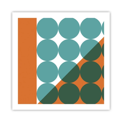 Affisch - Uppåt och på diagonalen - 60x60 cm