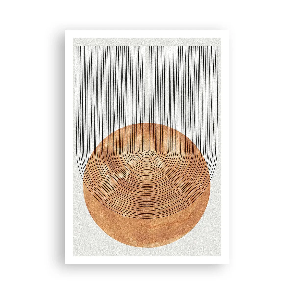 Affisch - En solig komposition - 70x100 cm