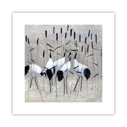 Affisch - Bland sina - 30x30 cm