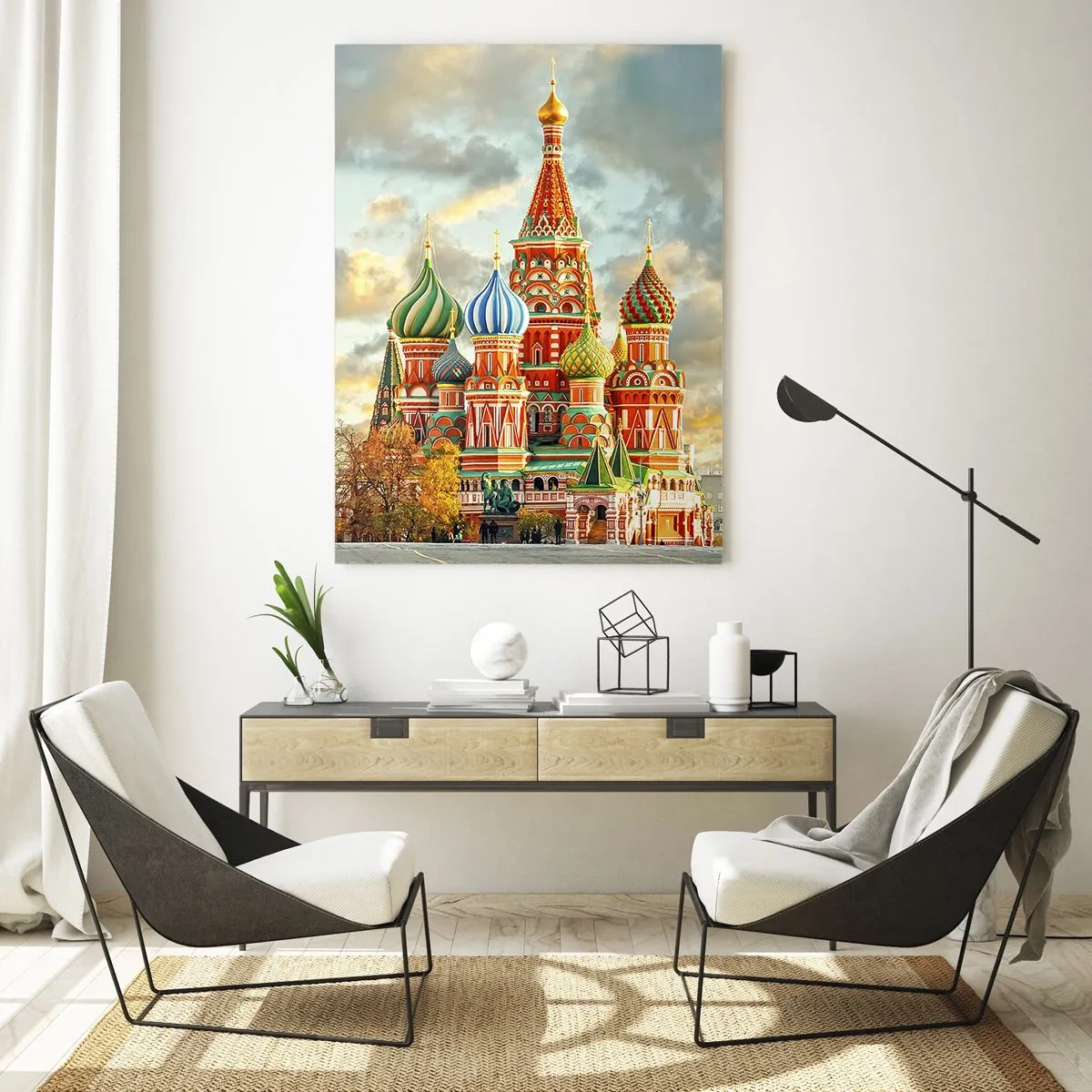 Glastavla - Bild på glas - Även Disney skulle inte komma på det - 50x70 cm