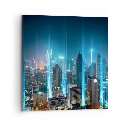 Canvastavla - Bild på duk - Himmelsfärd på berlinskt sätt - 70x70 cm