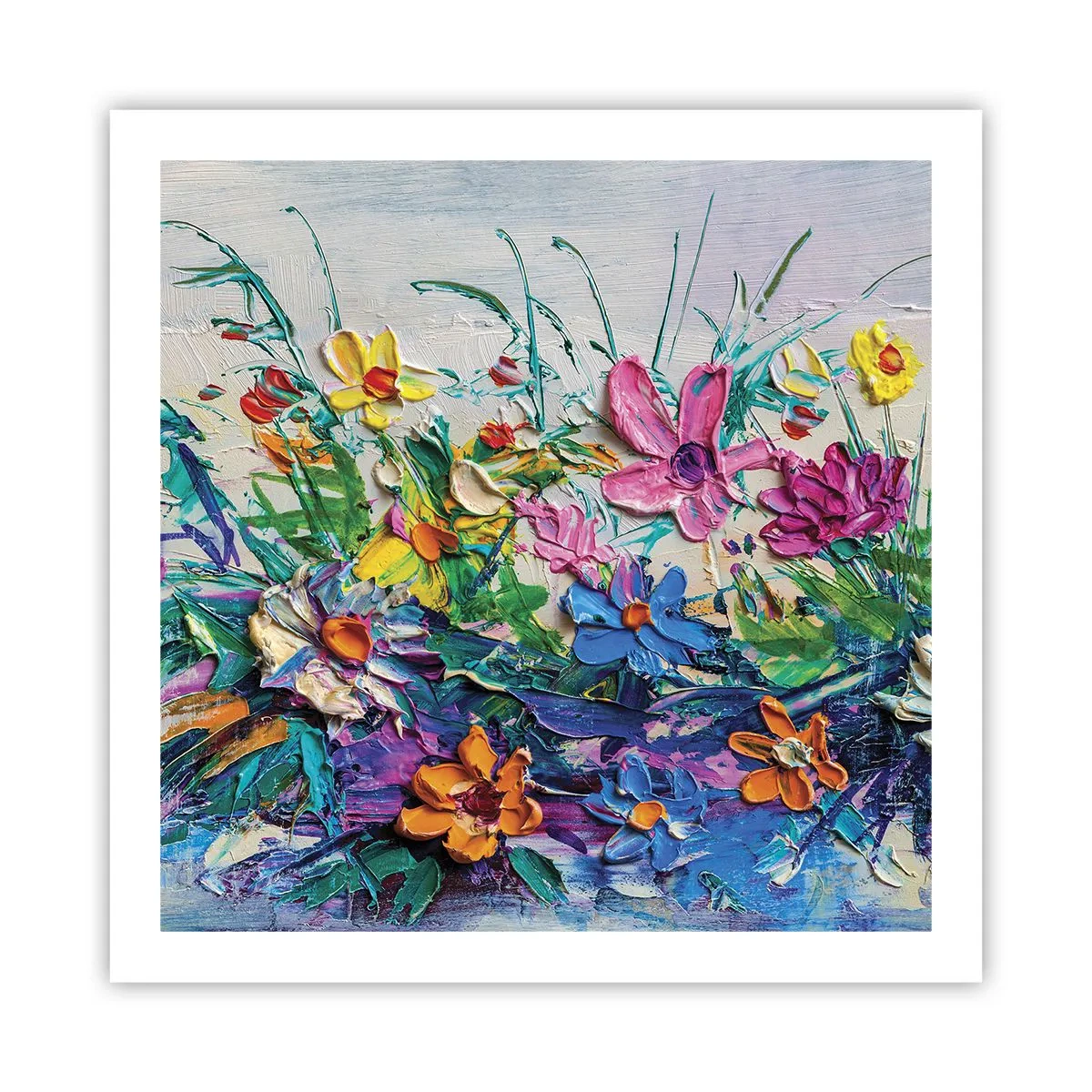 Affisch - Icke stilleben - 60x60 cm