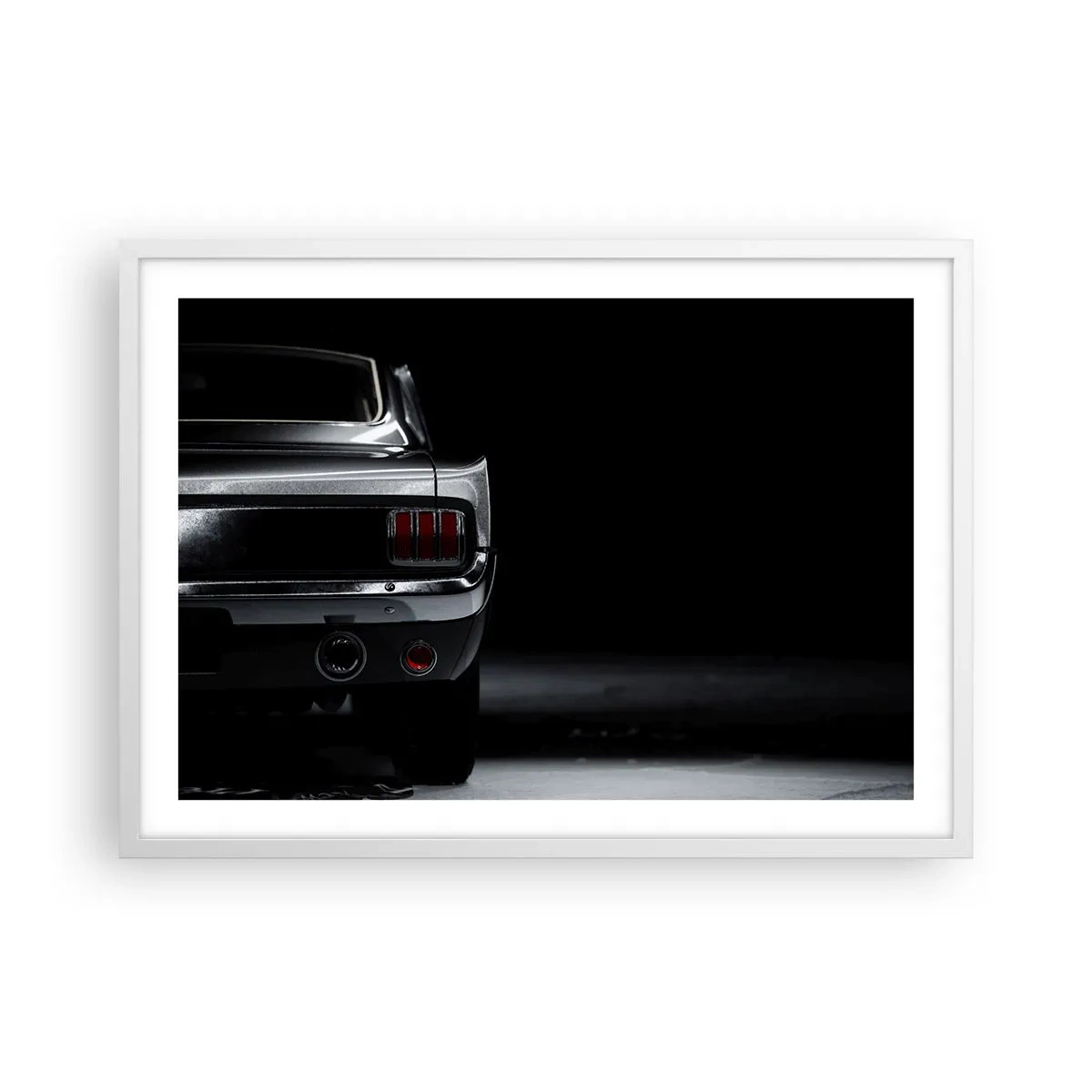 Affisch i vit ram - Klassisk charm - 70x50 cm