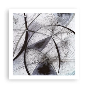 Affisch - Futuristisk fantasi - 60x60 cm