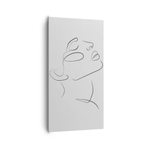 Canvastavla - Bild på duk - Drömmens meander - 65x120 cm