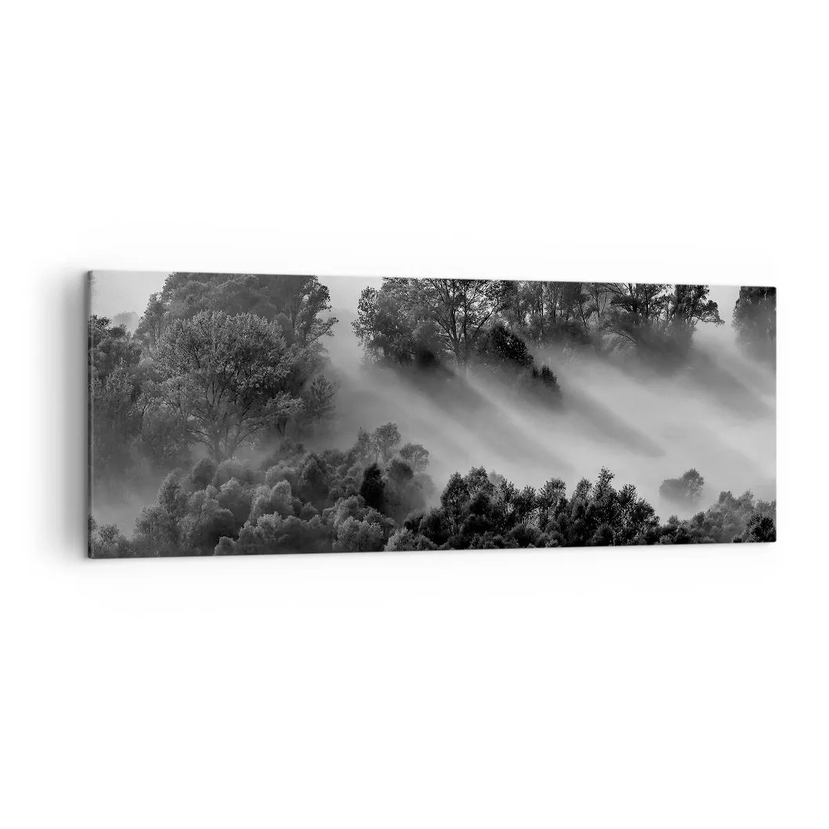 Canvastavla - Bild på duk - Stiger ur sömnen - 140x50 cm