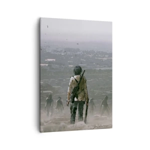 Canvastavla - Bild på duk - Den siste rättvise? - 50x70 cm
