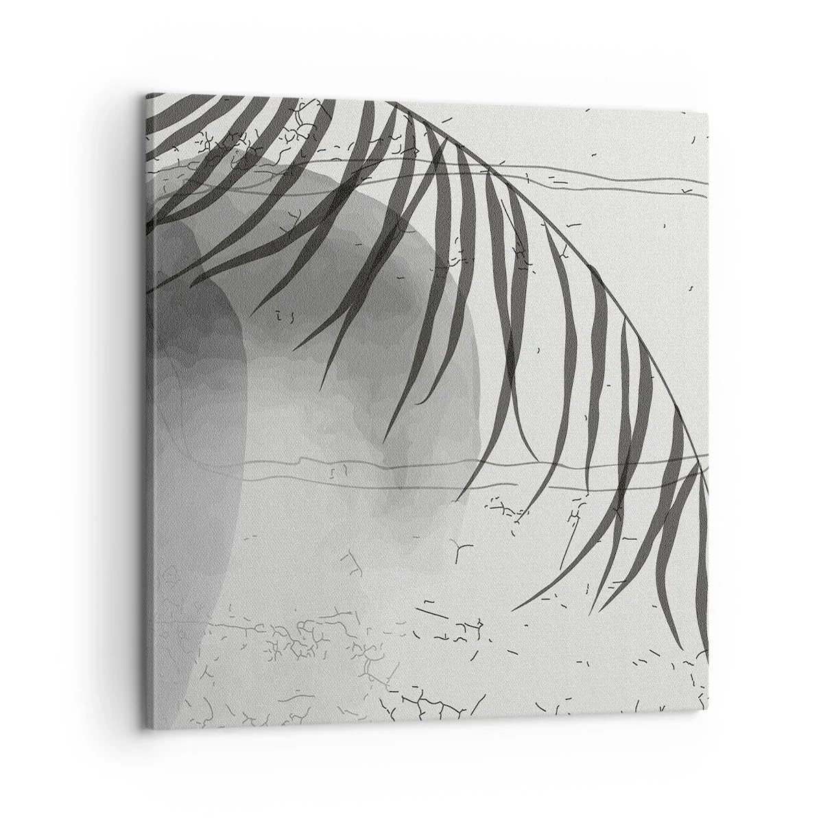 Canvastavla - Bild på duk - Den subtila exotismen i naturen - 60x60 cm