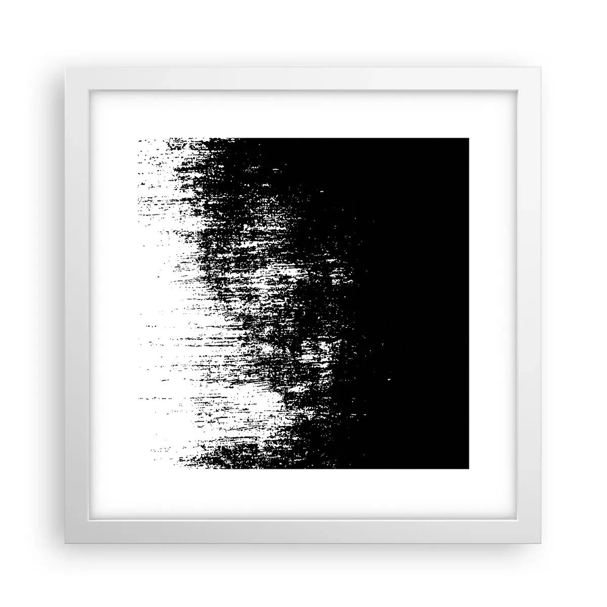 Affisch i vit ram - Och vinnare är... - 30x30 cm