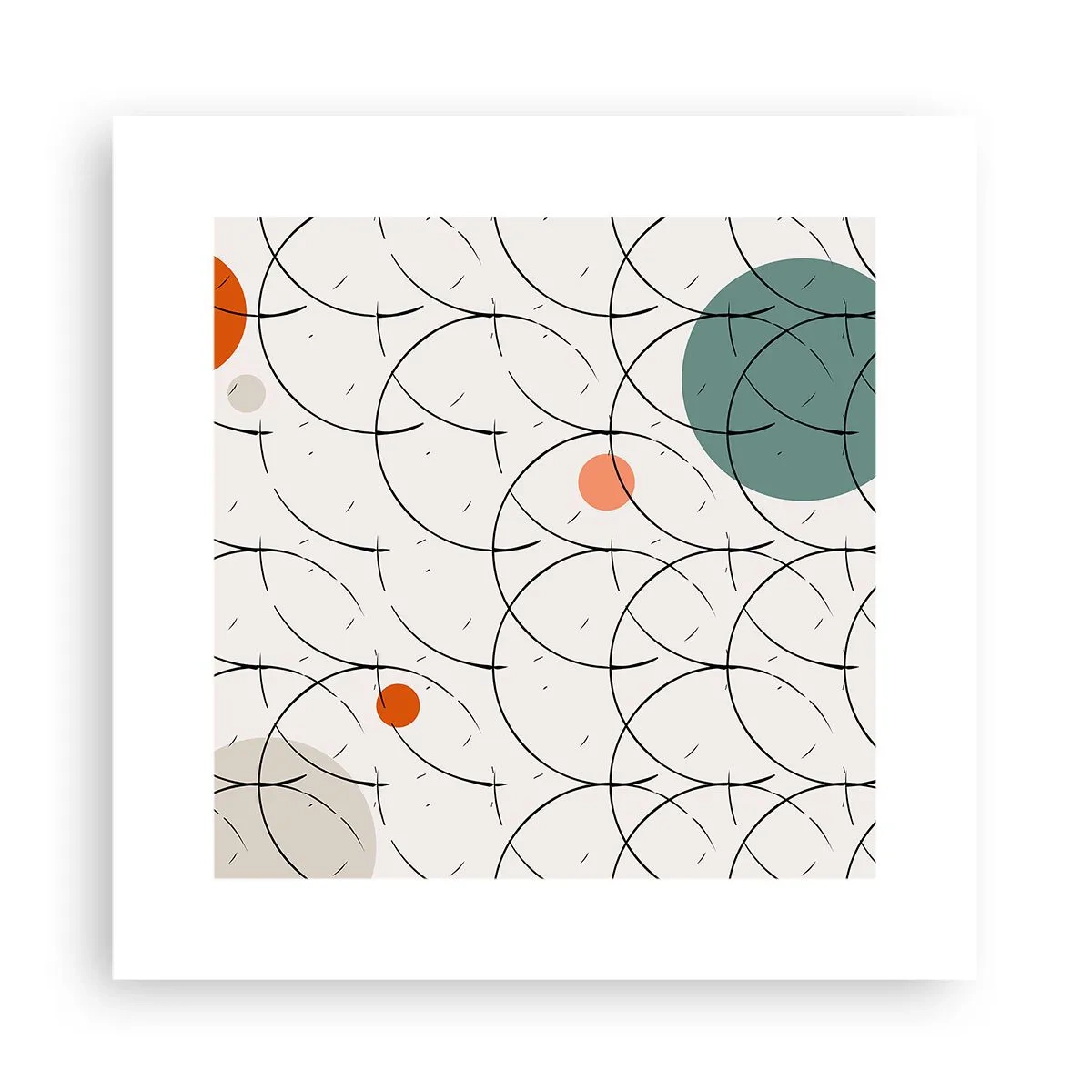 Affisch - I popkonstens anda - 30x30 cm