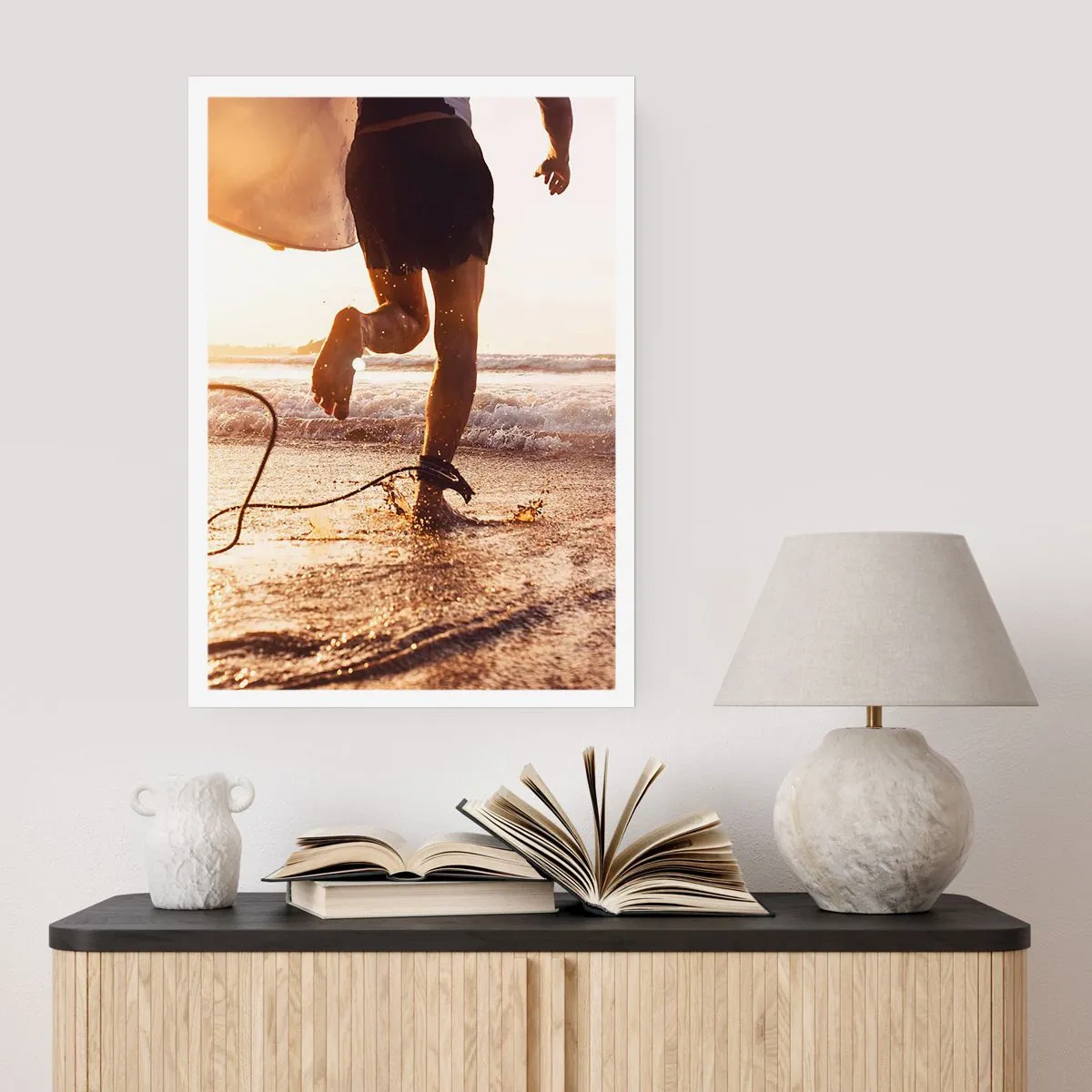 Affisch - Möta vågorna - 70x100 cm