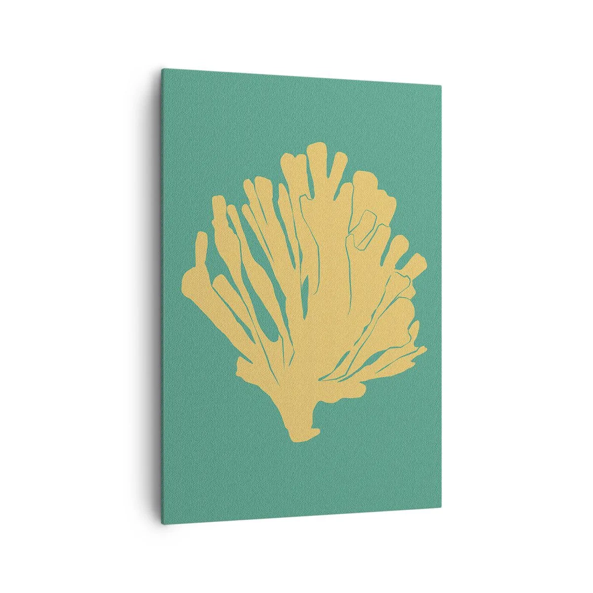 Canvastavla - Bild på duk - En buske av undervattensskog - 70x100 cm