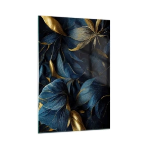 Glastavla - Bild på glas - Fodrad med guld - 70x100 cm