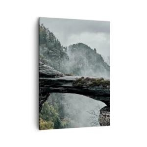 Canvastavla - Bild på duk - Äventyret är på väg att börja - 50x70 cm