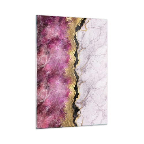 Glastavla - Bild på glas - På gränsen - 50x70 cm