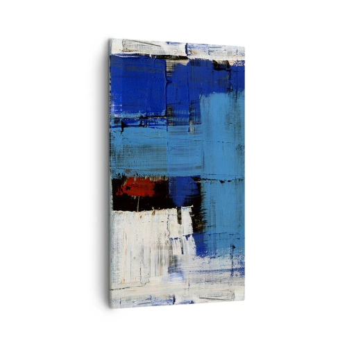 Canvastavla - Bild på duk - Det blåas hemlighet - 45x80 cm