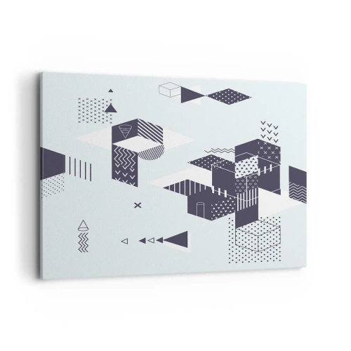 Canvastavla - Bild på duk - I matematikerns själ - 120x80 cm