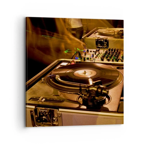 Canvastavla - Bild på duk - Känner du kraften? - 70x70 cm