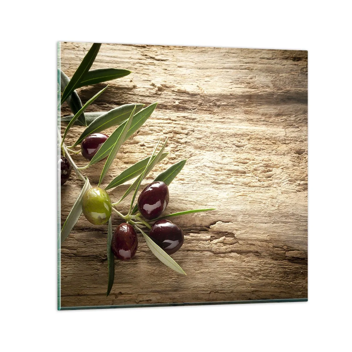 Glastavla - Bild på glas - Direkt från naturen - 70x70 cm