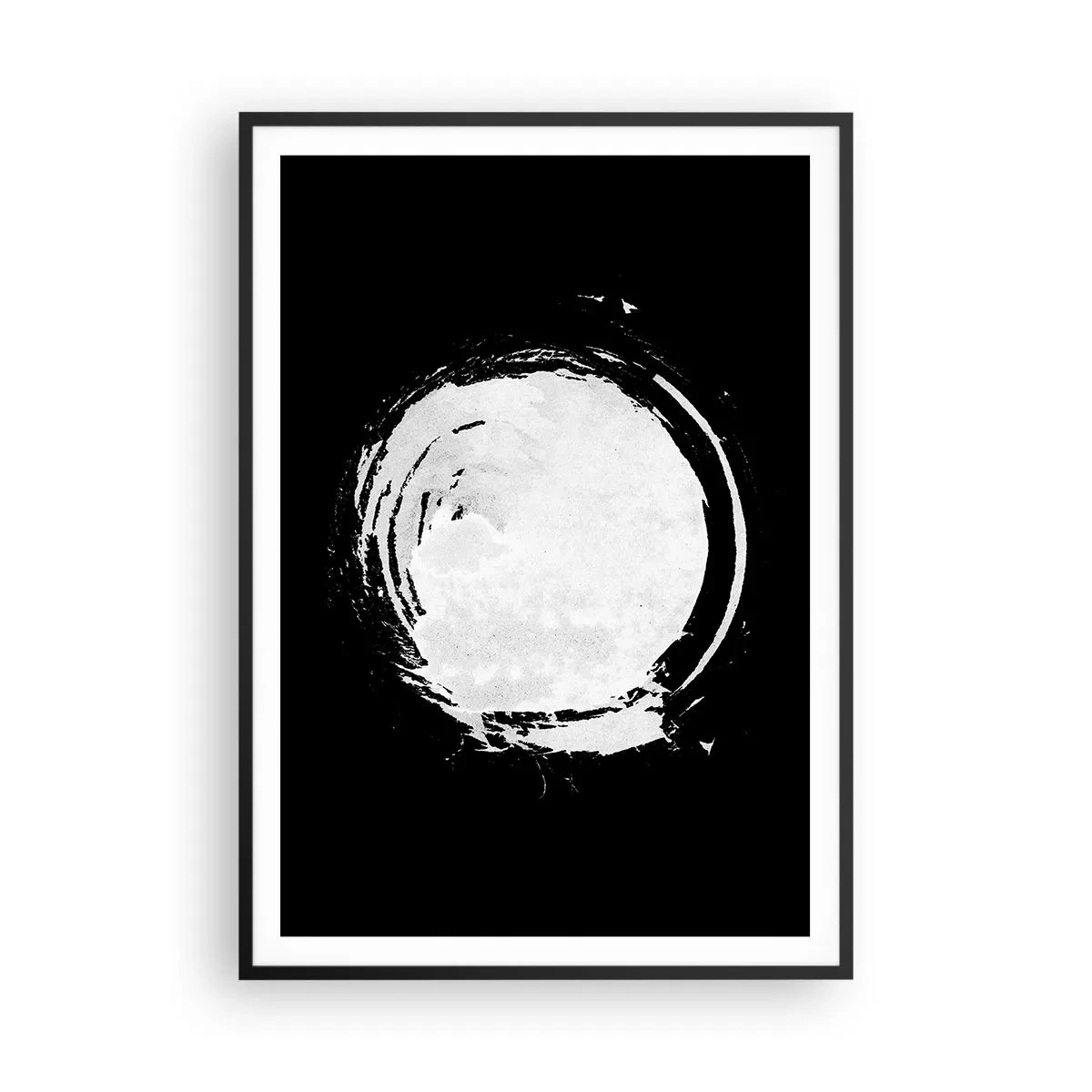 Affisch i svart ram - Den goda vägen ut - 70x100 cm