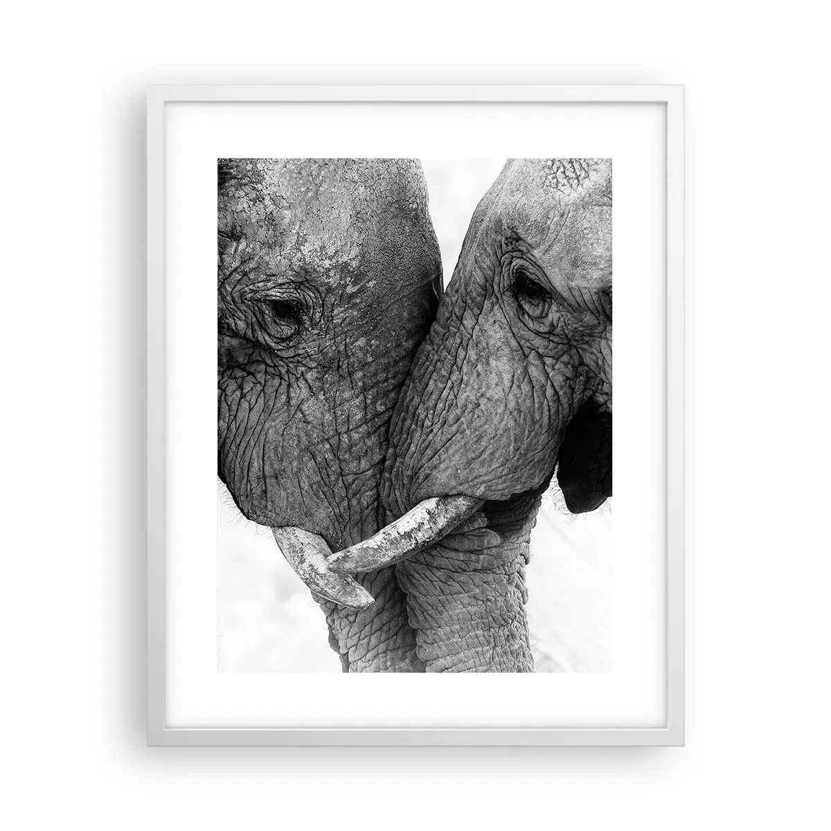 Affisch i vit ram - Hjärtlig bekännelse - 40x50 cm