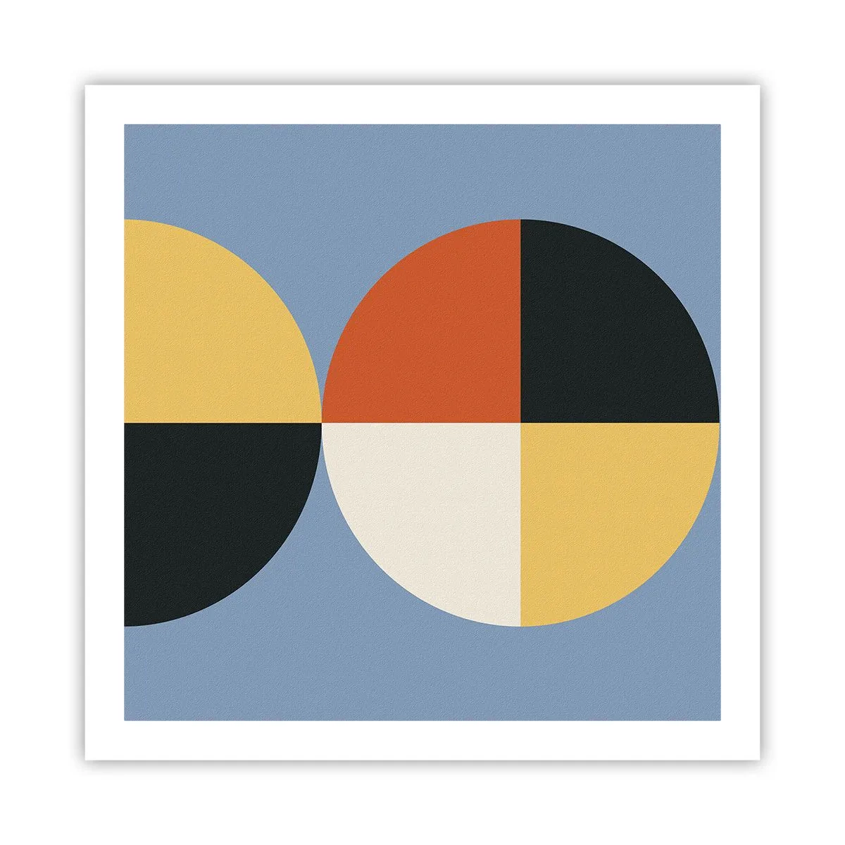 Affisch - Titta och räkna - 60x60 cm