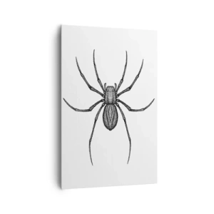 Canvastavla - Bild på duk - Oroväckande precision - 80x120 cm