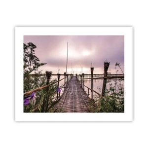 Affisch - Asiens lugn och tystnad - 50x40 cm