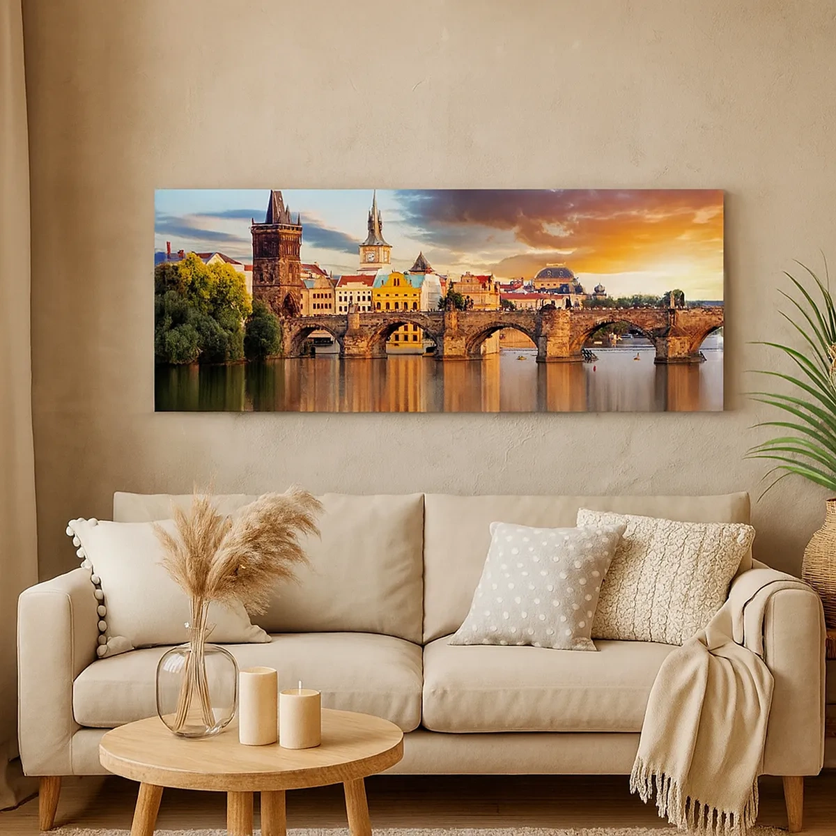 Canvastavla - Bild på duk - Vacker sedan århundraden - 30x30 cm