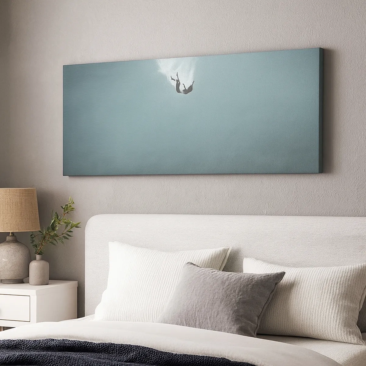 Canvastavla - Bild på duk - I havets famn - 30x30 cm