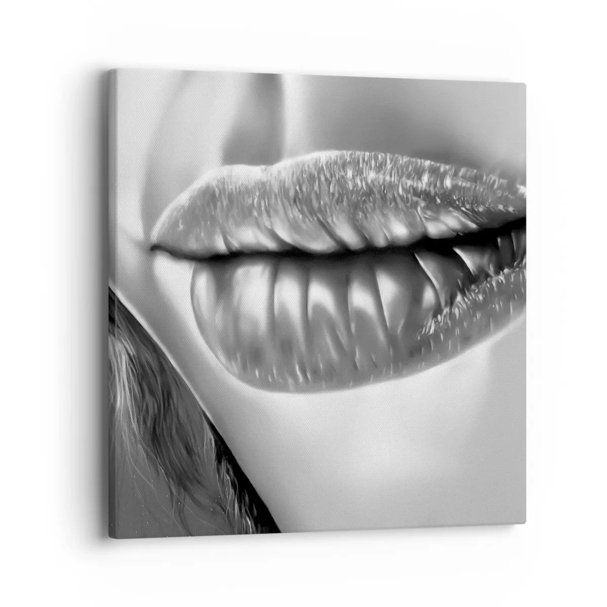 Canvastavla - Bild på duk - Jag vet vad du tänker på... - 40x40 cm