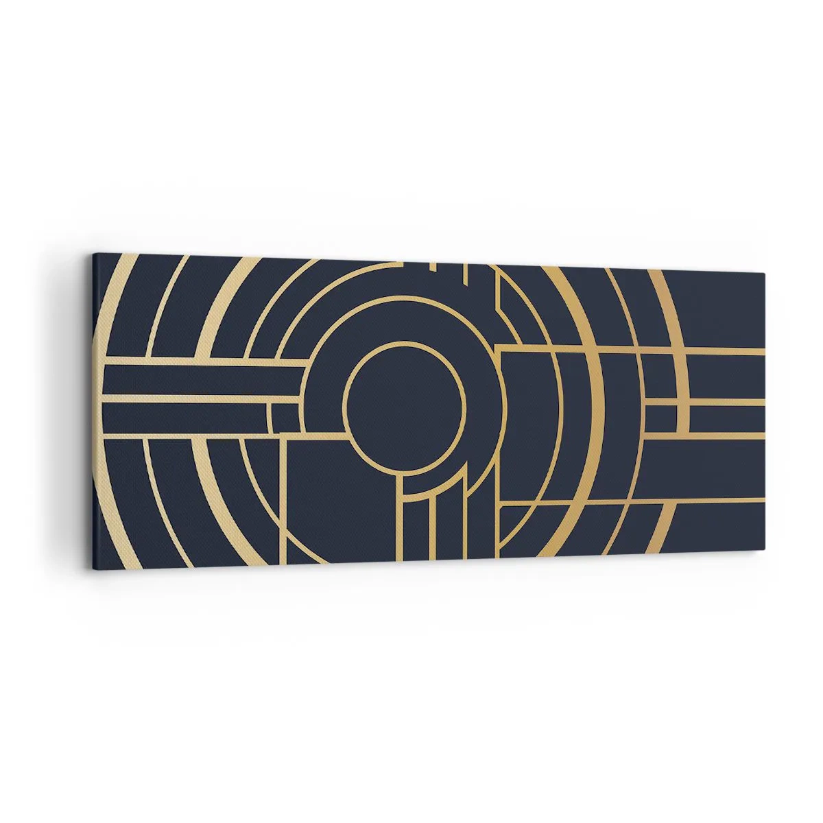 Canvastavla - Bild på duk - Sakernas gång - 120x50 cm