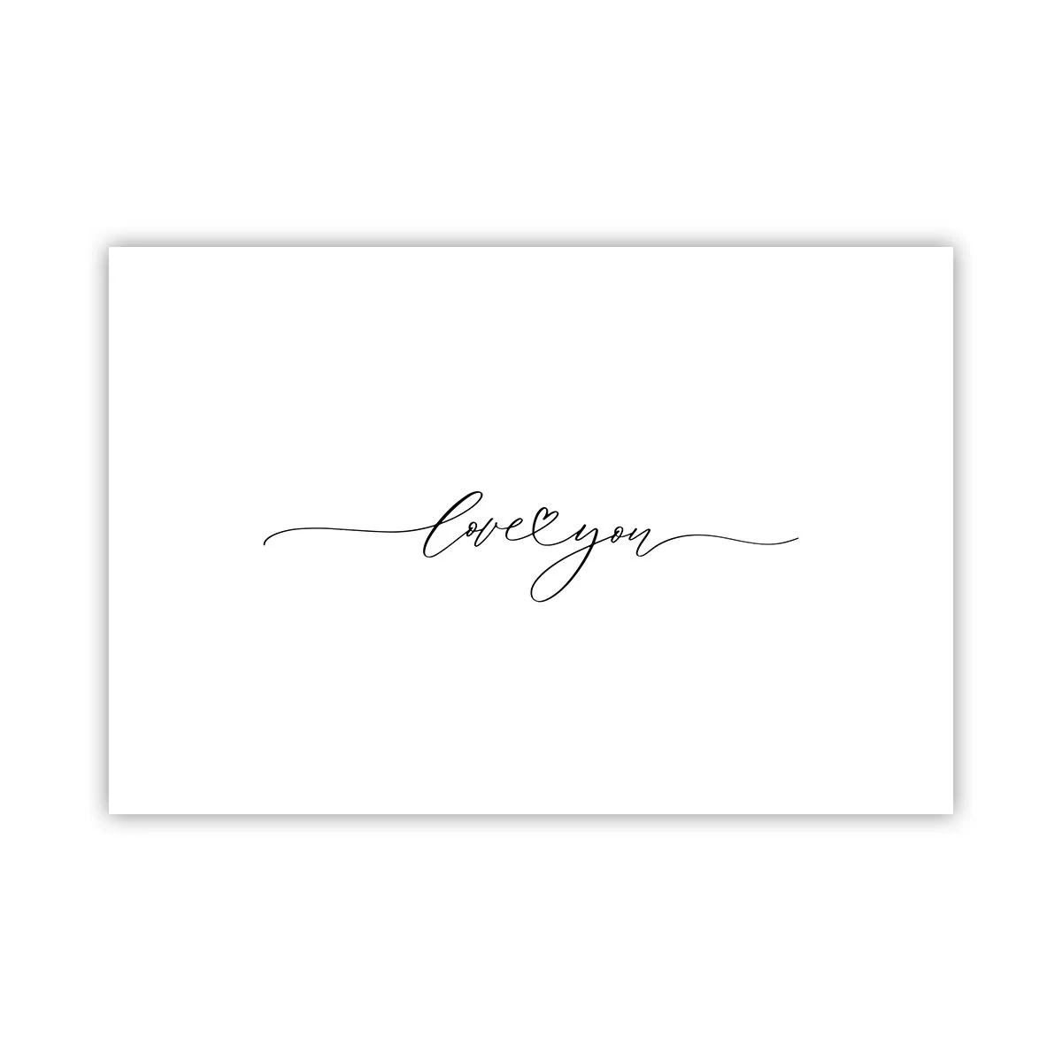 Affisch - Svart på vitt - 91x61 cm