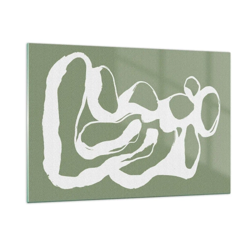 Glastavla - Bild på glas - Rymdens kallelse - 120x80 cm