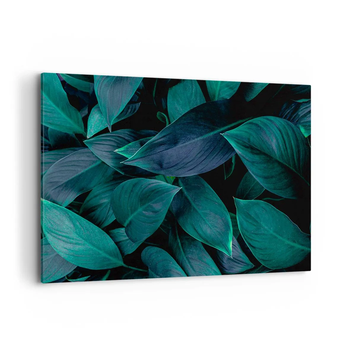 Canvastavla - Bild på duk - Grönskan själv - 120x80 cm