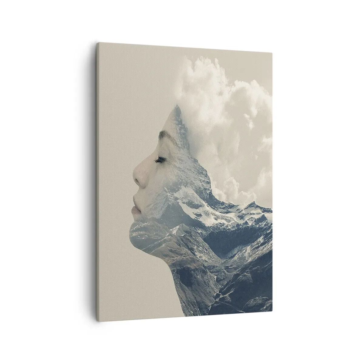 Canvastavla - Bild på duk - Elementens skönhet - 50x70 cm