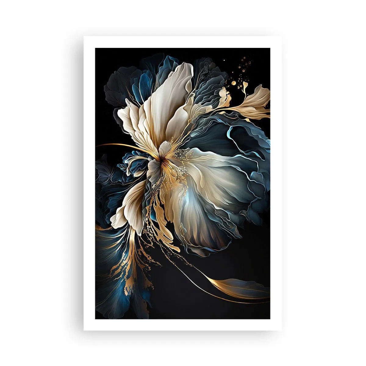 Affisch - Sagolik ormbunksblomma - 61x91 cm