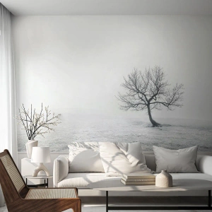 Fototapet Standard Eco - Mot intet - Landskap, Träd, Natur - 500x350 cm