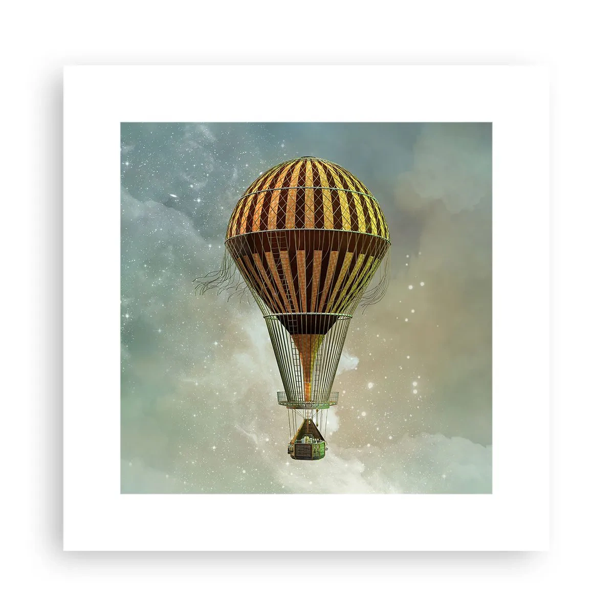 Affisch - Banbrytande flygningar - 30x30 cm