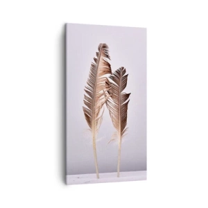 Canvastavla - Bild på duk - Mot intet - 45x80 cm