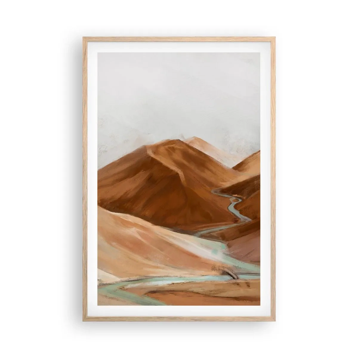 Affisch i ram av ljusek - Till källan - 61x91 cm