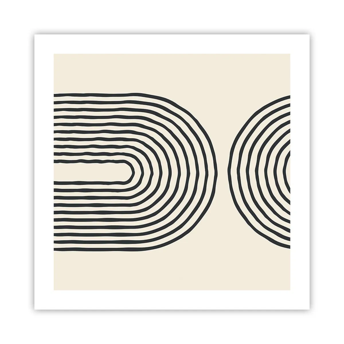Affisch - Om en stund... - 50x50 cm