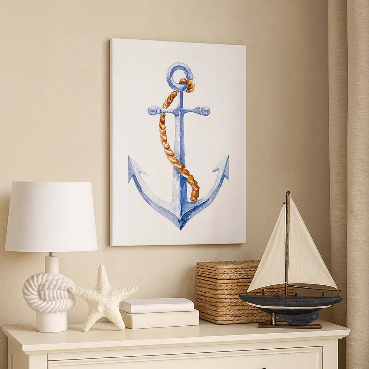 Canvastavla - Bild på duk - Heja äventyret! - 50x70 cm