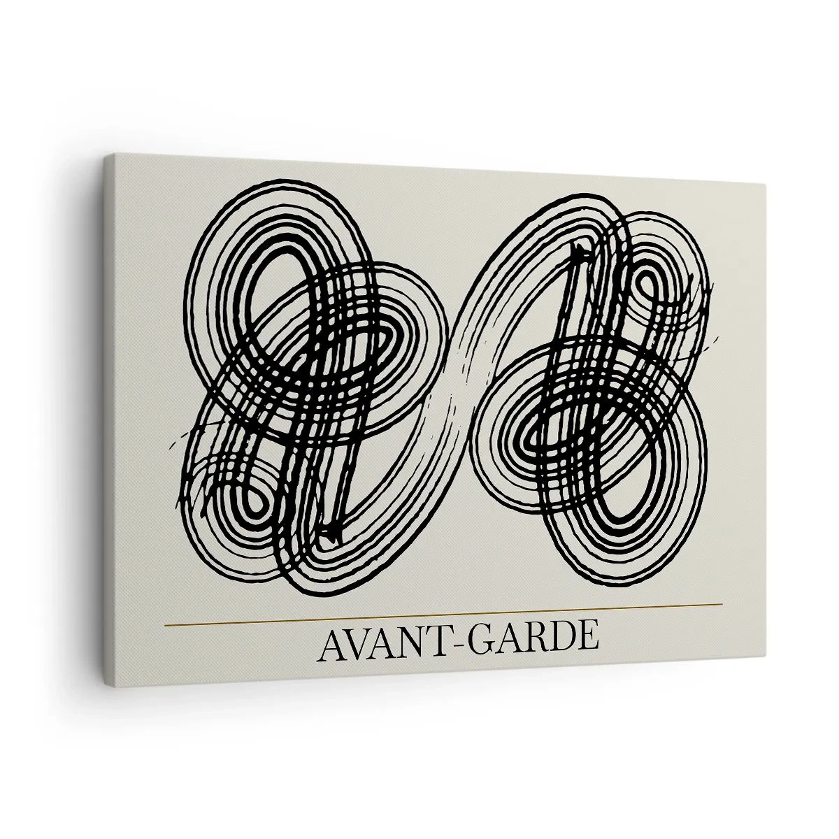 Canvastavla - Bild på duk - Det kom ut spontant - 70x50 cm