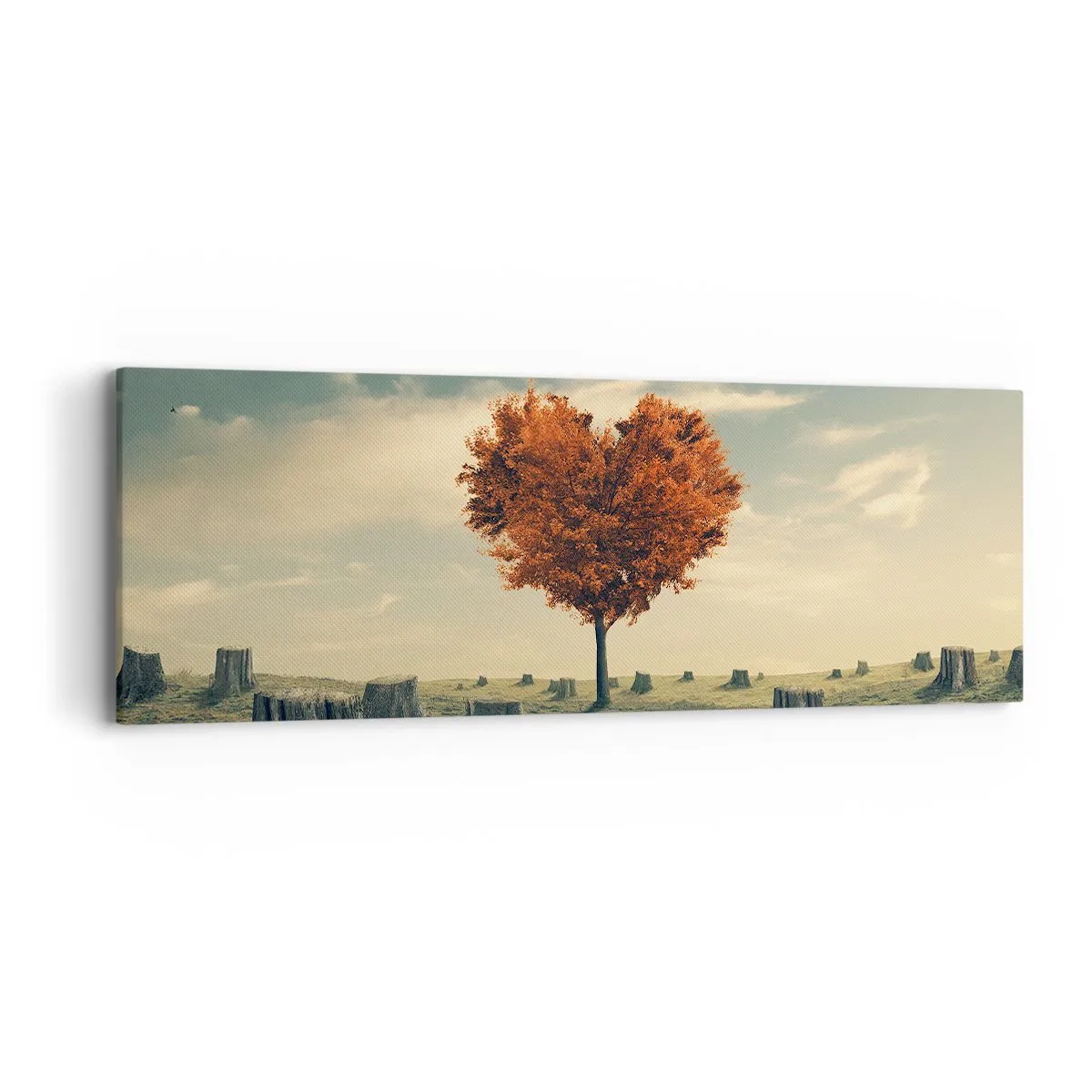 Canvastavla - Bild på duk - Det finns fortfarande hopp - 90x30 cm