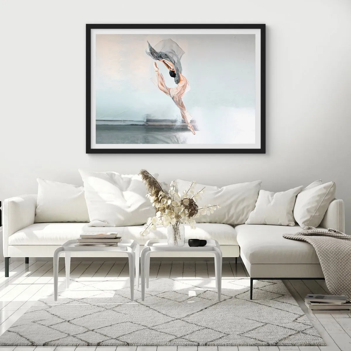 Affisch i svart ram - Dansextas - 91x61 cm