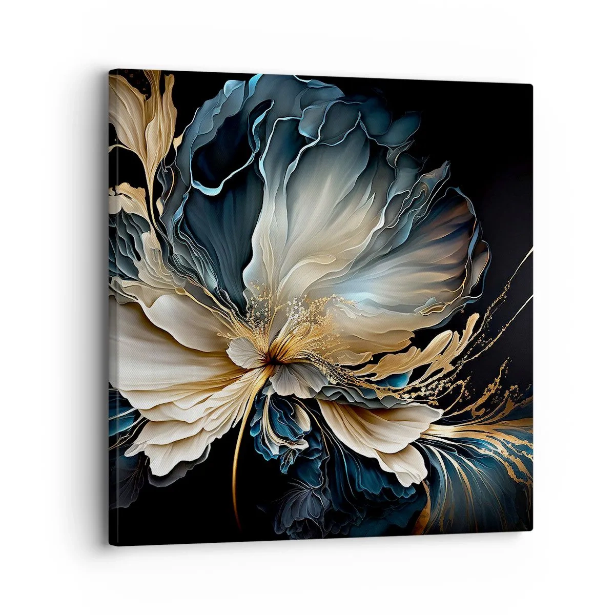 Canvastavla - Bild på duk - Sagolik ormbunksblomma - 30x30 cm