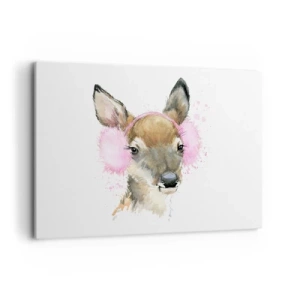 Canvastavla - Bild på duk - Kylan är inte längre skrämmande - 100x70 cm