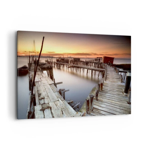 Canvastavla - Bild på duk - Äkta vara, ingen attrapp för turister - 100x70 cm