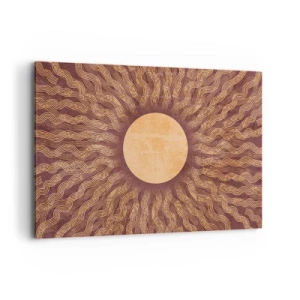 Canvastavla - Bild på duk - Solikon - 120x80 cm